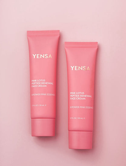 Pink Lotus Peptide Renewal Face Cream