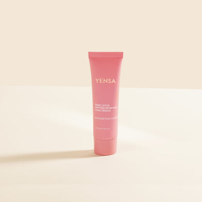 Pink Lotus Peptide Renewal Face Cream