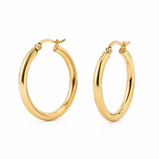 Gold Hoop Earrings