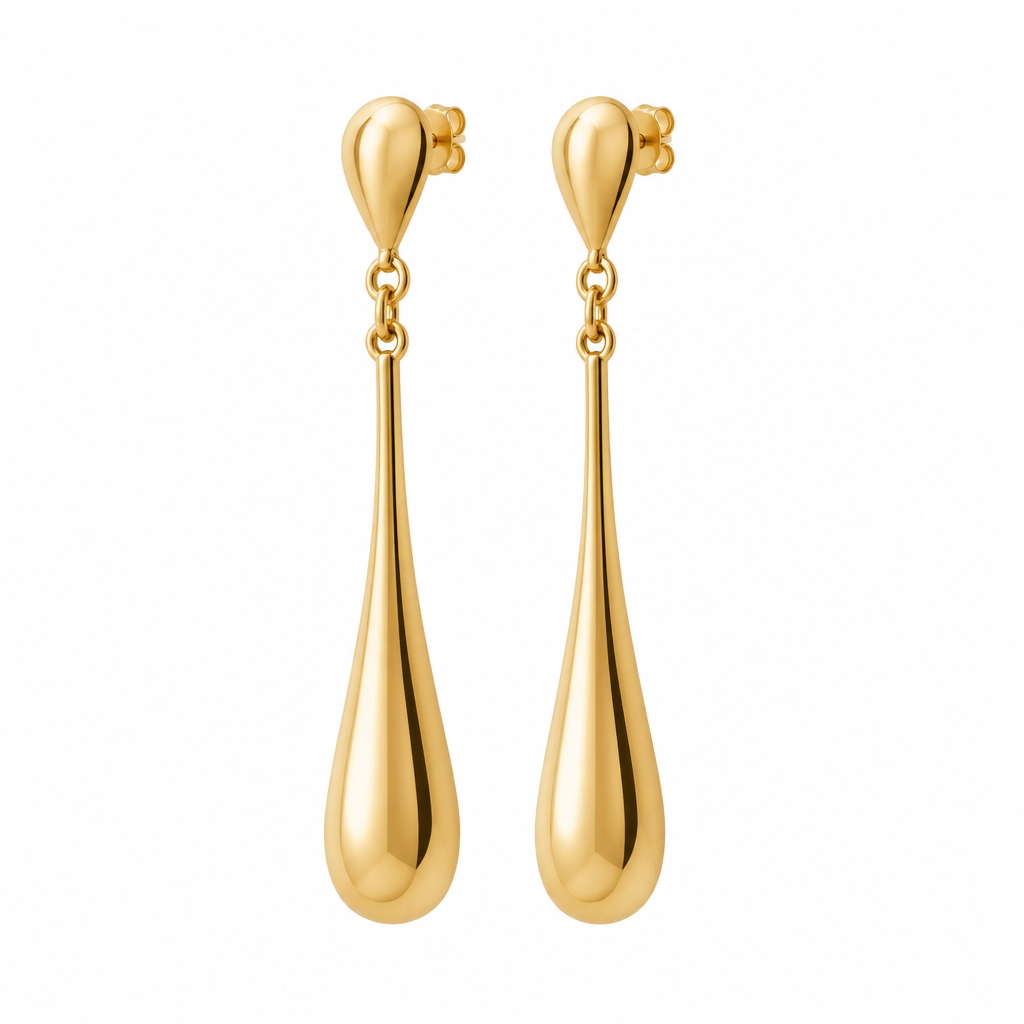 Gold Dangle Earrings